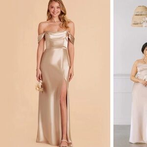 Birdy Grey Mia Convertible Dress Neutral Champagne